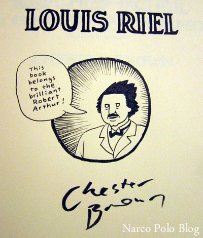 Chester Brown, Louis Riel