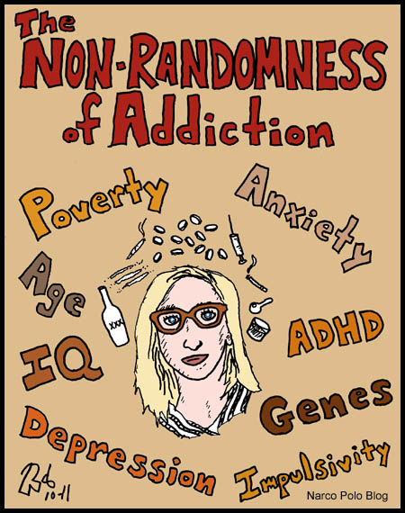 The Non-Randomness of Addiction